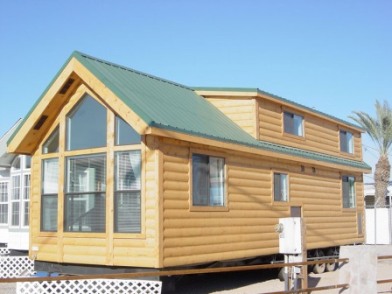 Cabins on Small Mobile Homes   Dimensions  Information  Get The Log Cabin Look