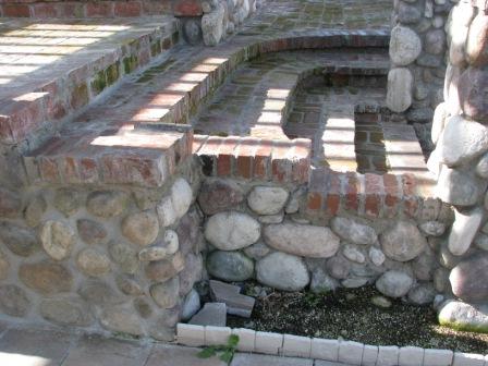 Brick can be used for your mobile home steps