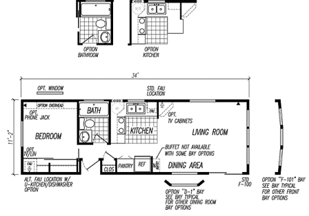 Mobile Home Floor Plans Manufacturers and Models