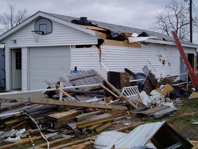 mobile home damage